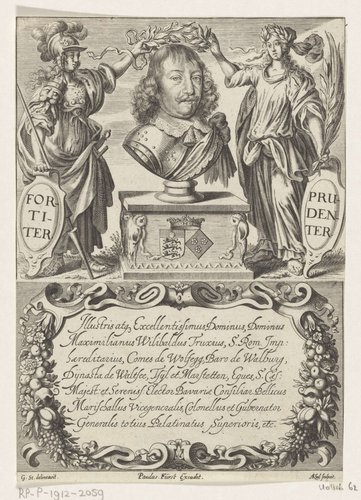 Portret van Maximilian Wilibald von Waldburg-Wolfegg