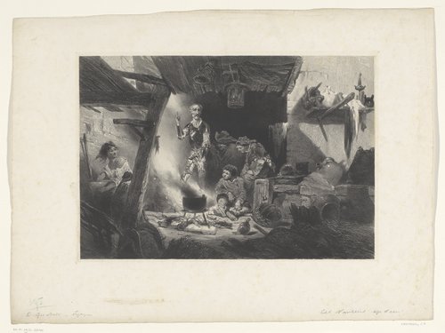 Don Quichot in een herberg