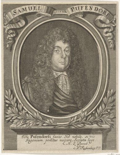 Portret van Samuel von Pufendorf