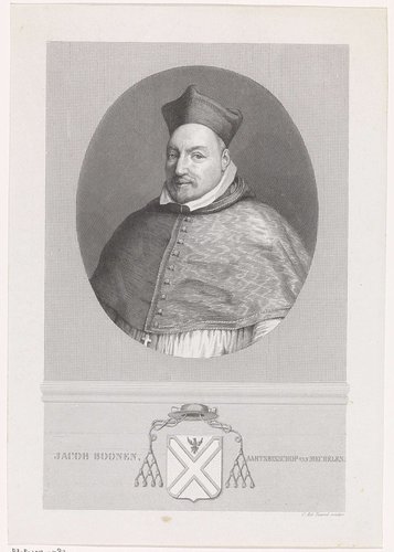 Portret van Jacob Boonen by Edouard Taurel