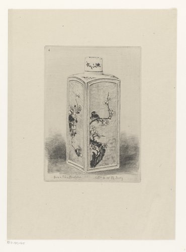 Boite à Thé Porcelaine