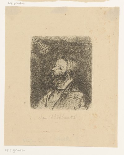 Portret van Jan Stobbaerts