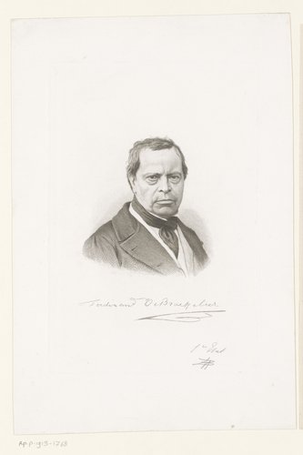 Ferdinand De Braekeleer by Jean Baptiste Pierre Michiels