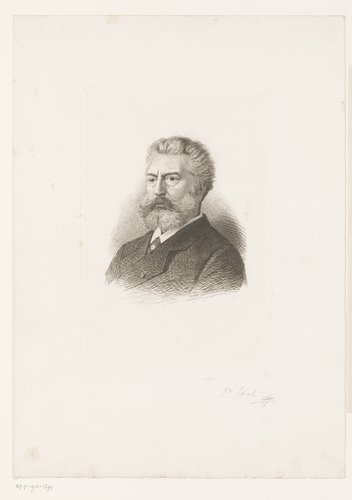 Portret van Jean Pierre François Lamorinière