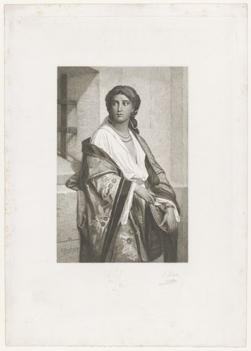 Salome bespiedt de onthoofding van Johannes de Doper by Jean Baptiste Pierre Michiels