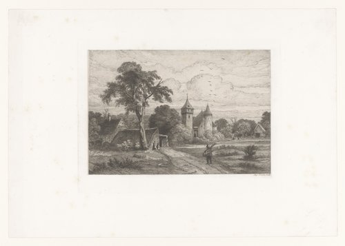 Landschappen door Auguste Numans naar andere kunstenaars