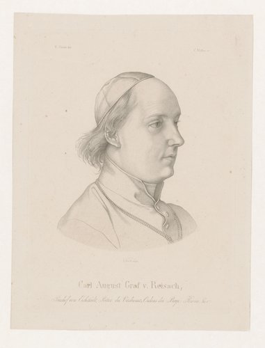 Portret van Karl August von Reisach
