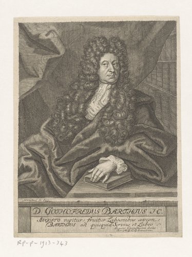 Portret van Gottfried Barth