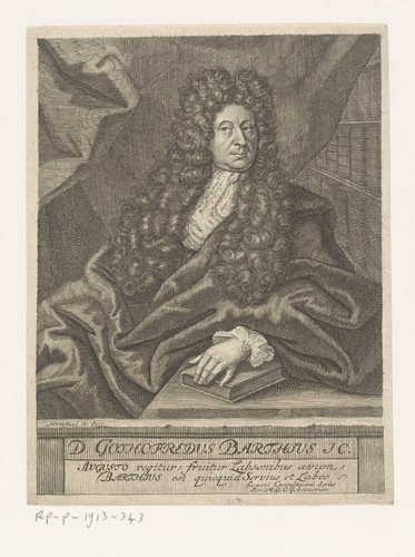 Portret van Gottfried Barth