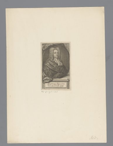 Portret van Heinrich Bass