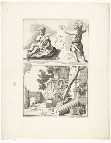 Voorbeeldcomposities naar Gerard de Lairesse by Pieter van den Berge