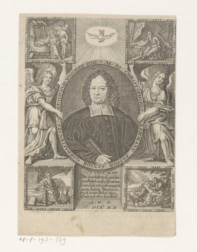 Portret van Johann Christoph Lehmann (I)