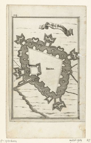 Illustratie voor 'Den Arbeid van Mars' van Allain Manesson Mallet by Romeyn de Hooghe