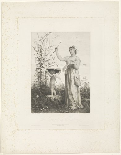 Allegorische verbeelding van de lente