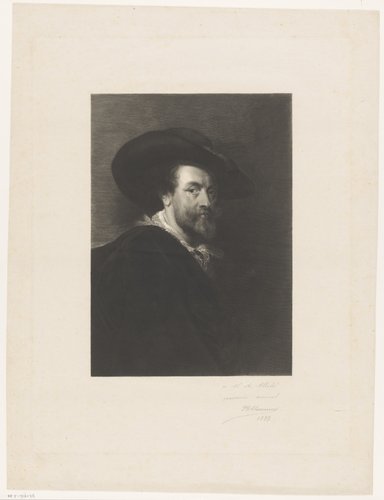 Portret van Peter Paul Rubens