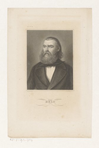 Portret van Johann Friedrich Wilhelm Held