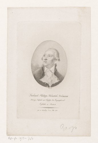 Portret van Gerhard Philipp Heinrich Normann