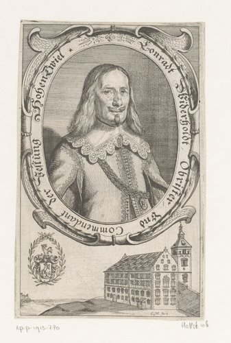 Portret van Konrad Wiederhold