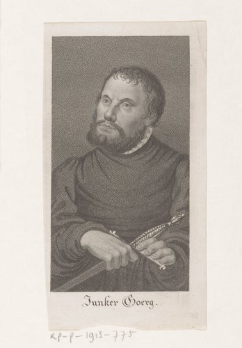Portret van Martin Luther