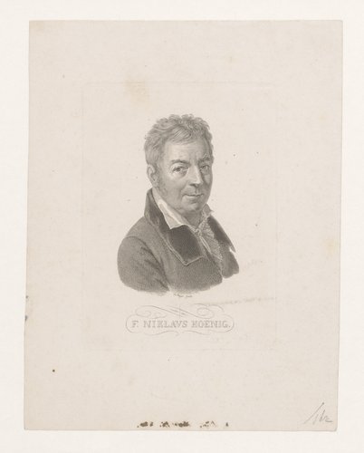 Portret van Niklaus König