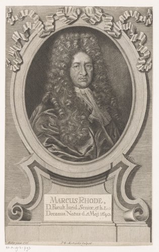 Portret van Marcus Rhode