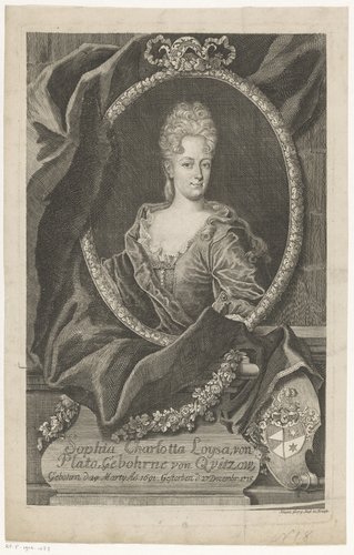 Portret van Sophie Charlotte Luise von Plato