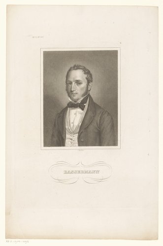 Portret van Friedrich Daniel Bassermann