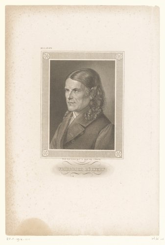 Portret van Friedrich Rückert