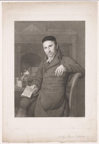 Portret van Johann Heinrich Bernhard Dräseke