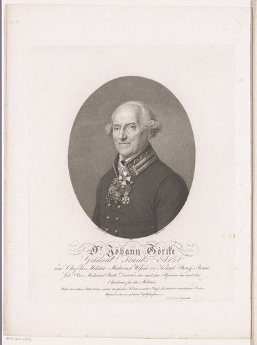 Portret van Johann Goercke