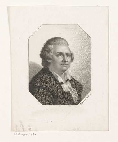 Portret van Johann Carl August Musäus