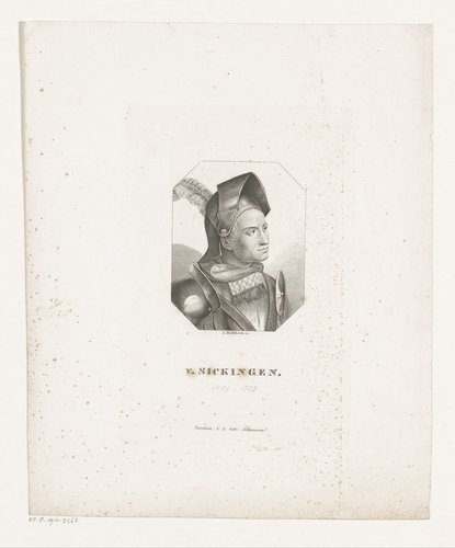 Portret van Franz von Sickingen