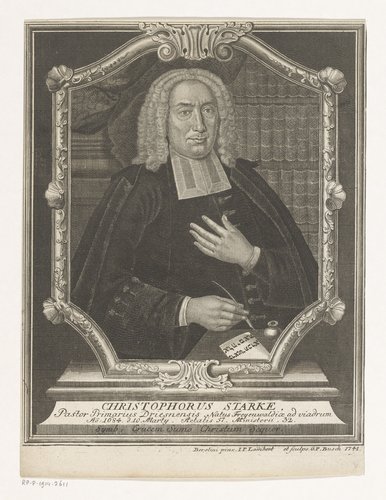 Portret van Christoph Starke