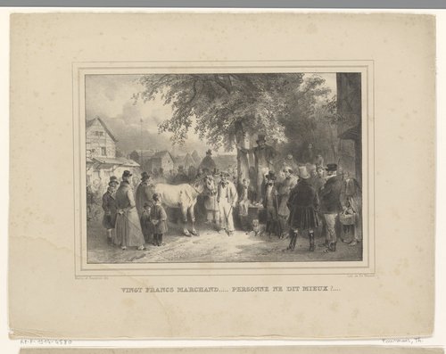 Twaalf genretaferelen door Jean Baptiste Madou en Théodore Fourmois