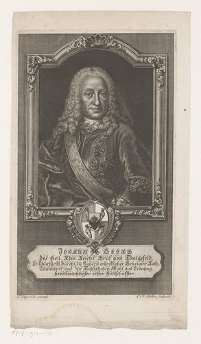 Portret van Johann Georg, Graf von Königsfeld