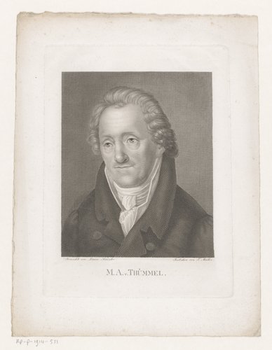 Portret van Moritz August von Thümmel