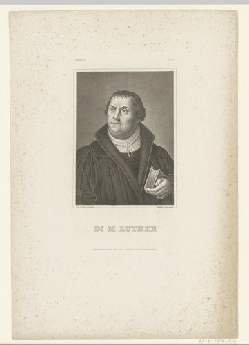 Portret van Martin Luther