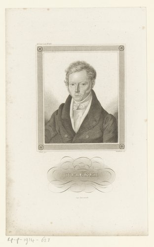 Portret van Carl Theodor Welcker