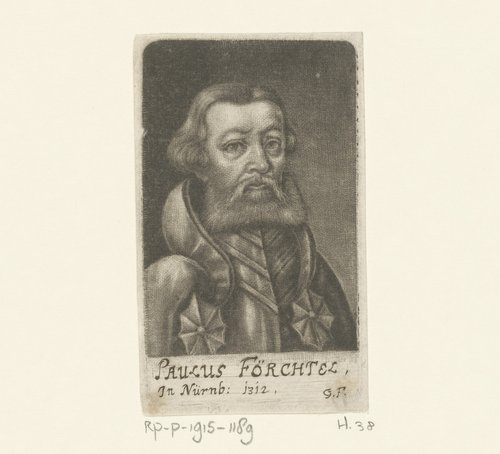 Portret van Paul Förchtel