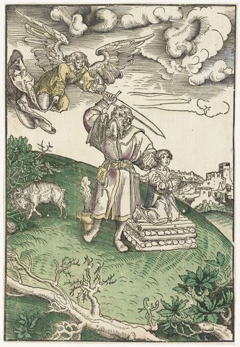 Abraham offert zijn zoon Isaac
