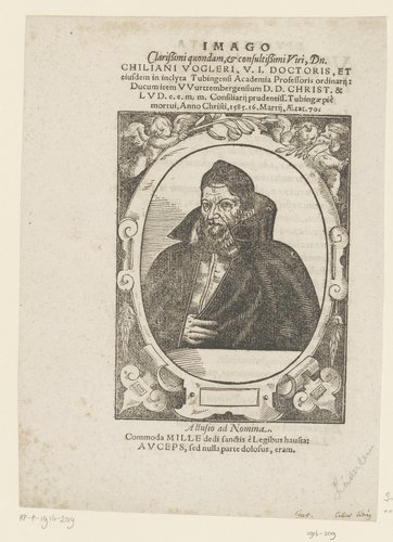 Portret van Chilian Vogler