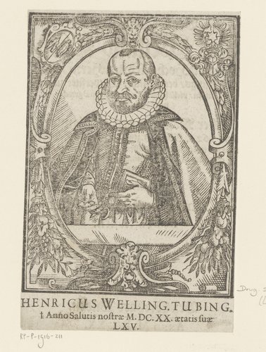 Portret van Heinrich Welling