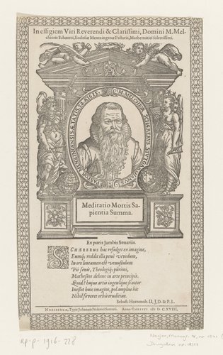 Portret van Melchior Schärer