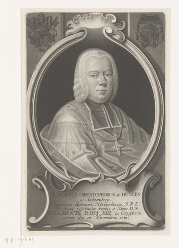 Portret van Franz Christoph von Hutten zum Stolzenberg
