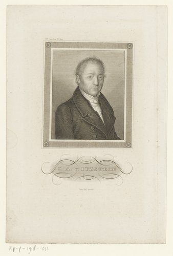 Portret van Johann Adam von Itzstein