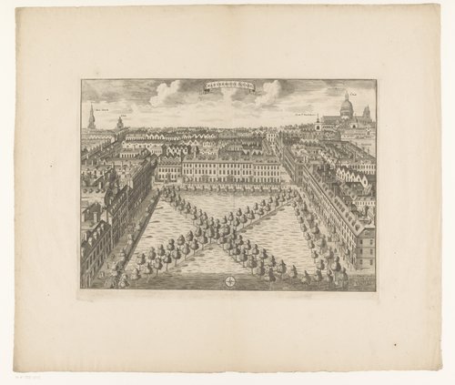 Gezicht op Charterhouse Square