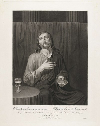 Christus ad coenam sacram - Christus bij het Avondmaal