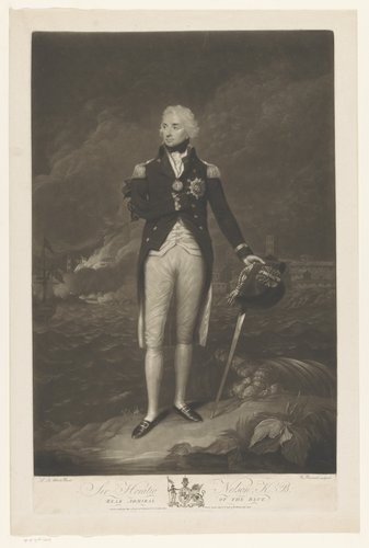 Portret van Horatio Nelson
