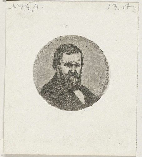 Portret van Cornelis Ouboter van der Grient