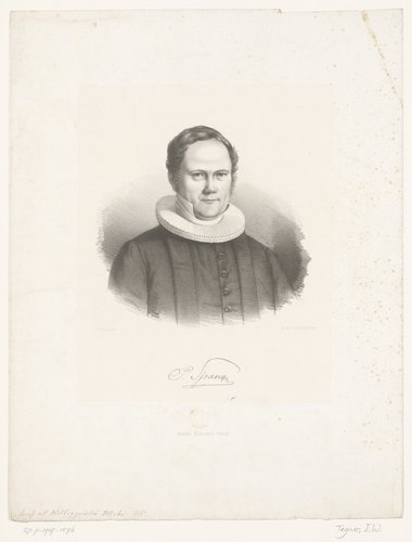 Portret van P. Spangen